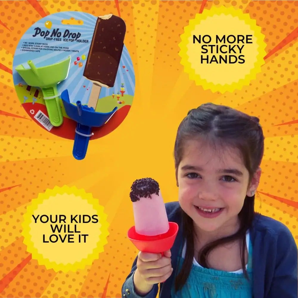 Soporte para helado antigoteo para niños