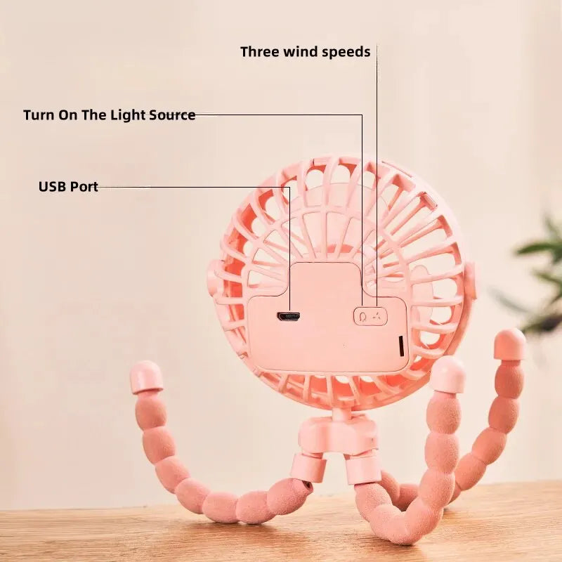 Mini ventilador portátil